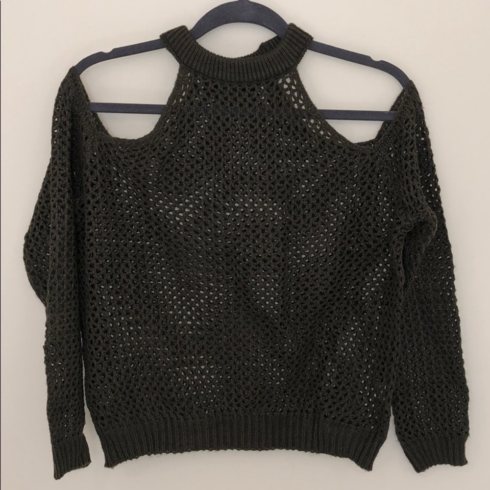 Off the shoulder sweater